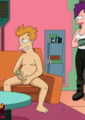 Futurama: Fry fuck Leela